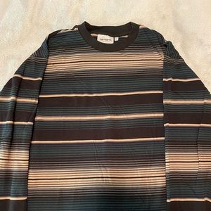 Men’s Carhartt WIP Striped Longsleeve T-Shirt Size: S